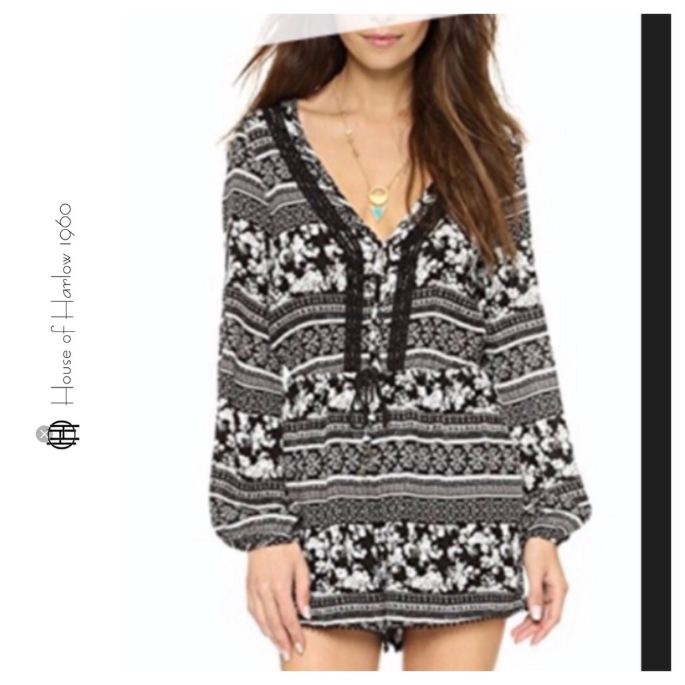 🦋 HOUSE OF HARLOW 1960 Ainsley Boho Romper 🦋